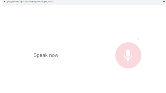 Voice searches
